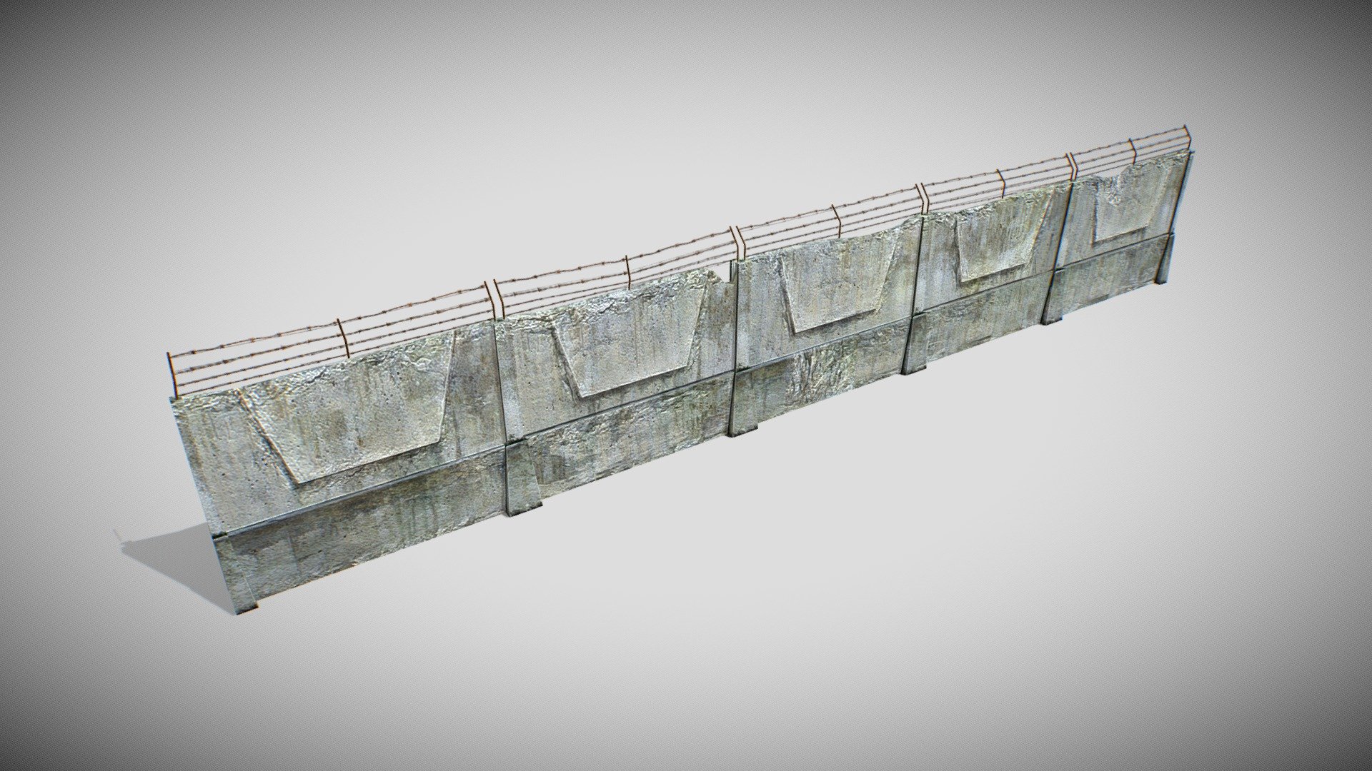 3d model of the fence - Fence - 3D model by djkorg 3d model