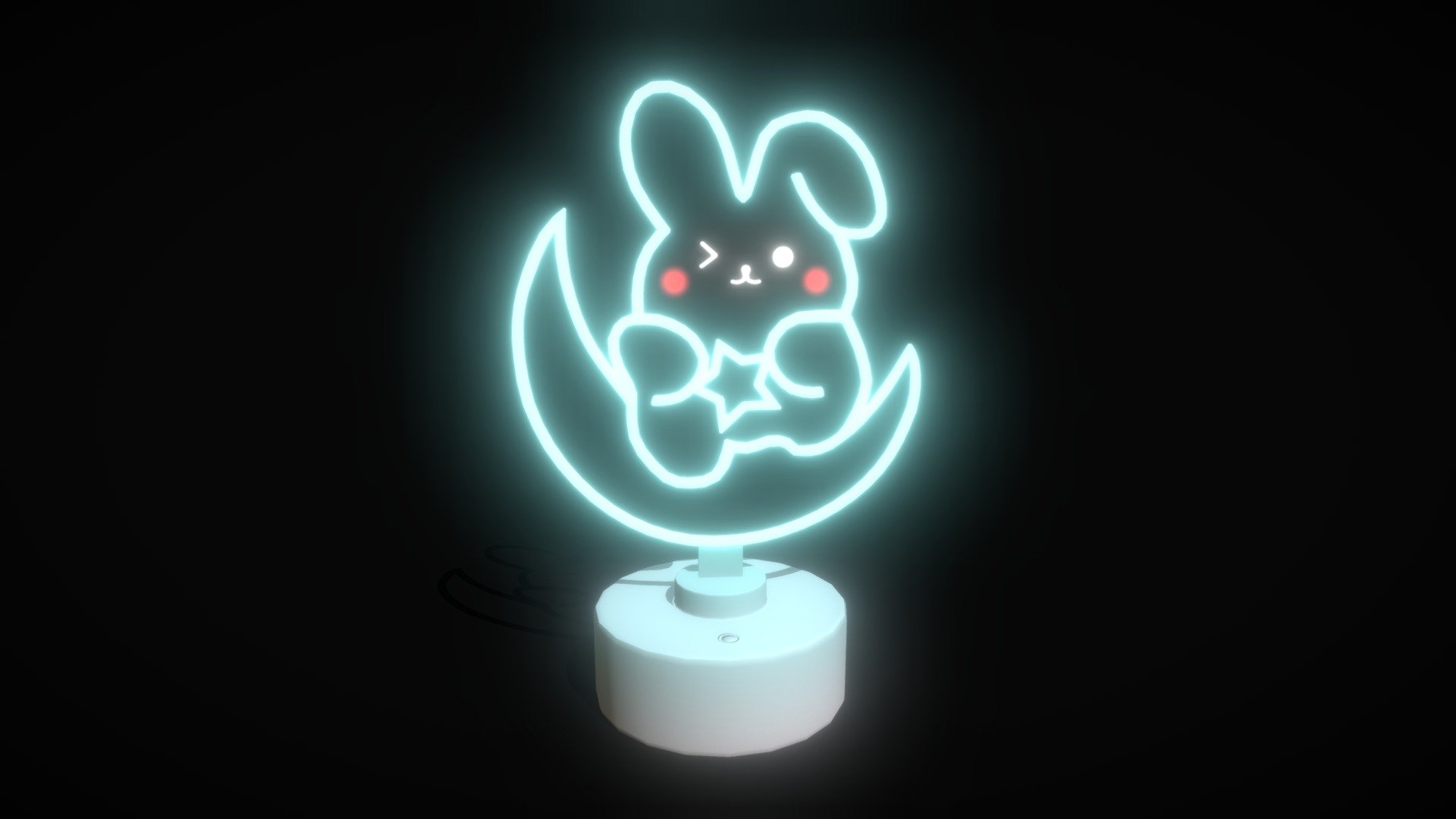 This is model of the night table lamp in shape of bunny. Model was made as a low poly.

This asset pack contains:

Model of the night table lamp.

Technical information:

Texture 2048x2048 ( one pack )

The textures include emission map, opacity map.

Bunny lamp - 3858 tris, 1987 faces, 1948 verts.

Contact details:

lukas.boban123@gmail.com

07591664224

https://www.facebook.com/lukas.boban/

Thank you for taking look please consider leave like.

Model will be free until 26/05/2021 3d model