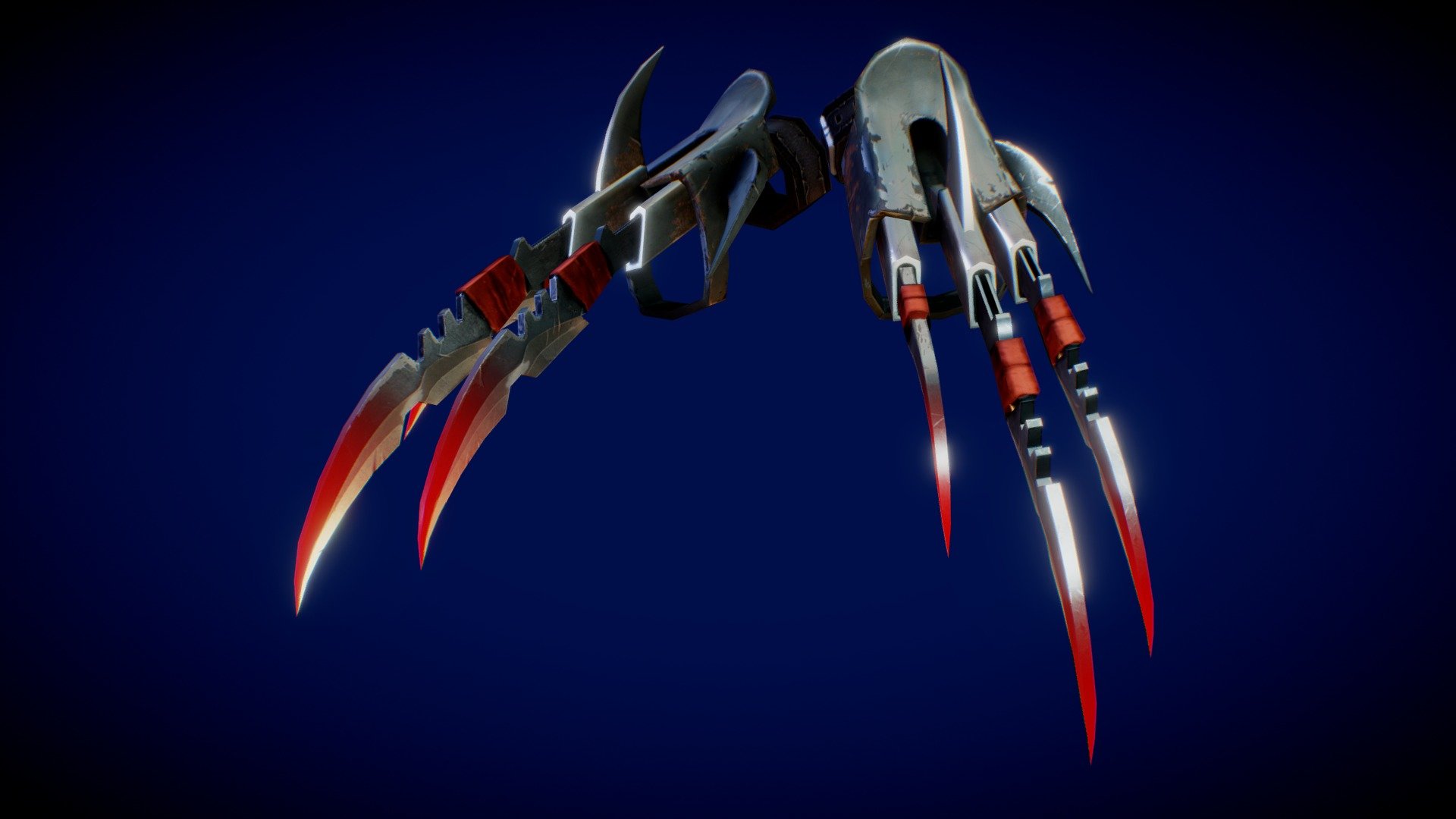Claws from mobile game Six Guns, Gameloft - Claws from Six Guns - 3D model by Artem Shupa-Dubrova (@fxtema) 3d model