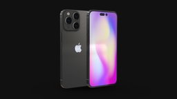 Apple iPhone 14 Pro Low Poly device, iphone, gadget, phone, phones, mobile-phone, new-design, new-generation, lowpoly, mobile, technology, free, 2022, iphone-model, iphone14, iphone14pro, iphone14promax, iphone14-model, phone-3dmodel