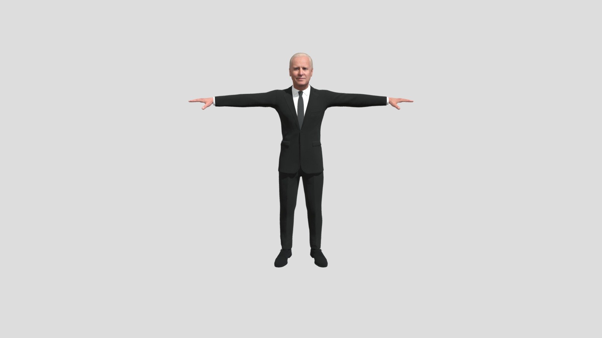 fully rigged 3d model - Joe Biden - Buy Royalty Free 3D model by Daniel.Pikl 3d model