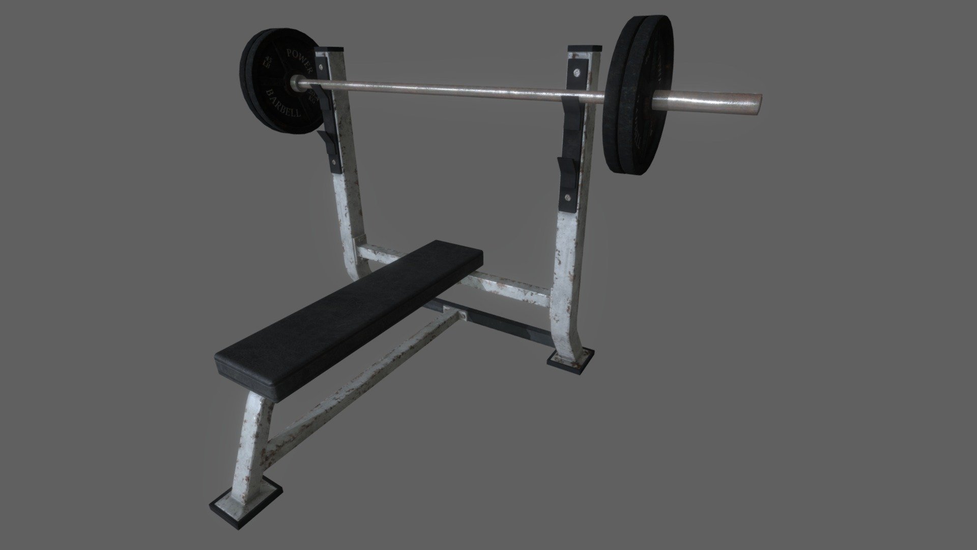 Weight_Bench - Buy Royalty Free 3D model by rose3d 3d model