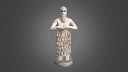 Ebih-II Statue ancient, mari, statue, archaeology, history, ebih-ii, ebih-iistatue