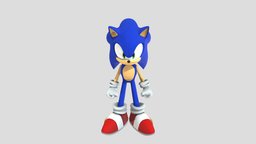 Sonic-HD sonic, sonicthehedgehog, sonic_the_hedgehog