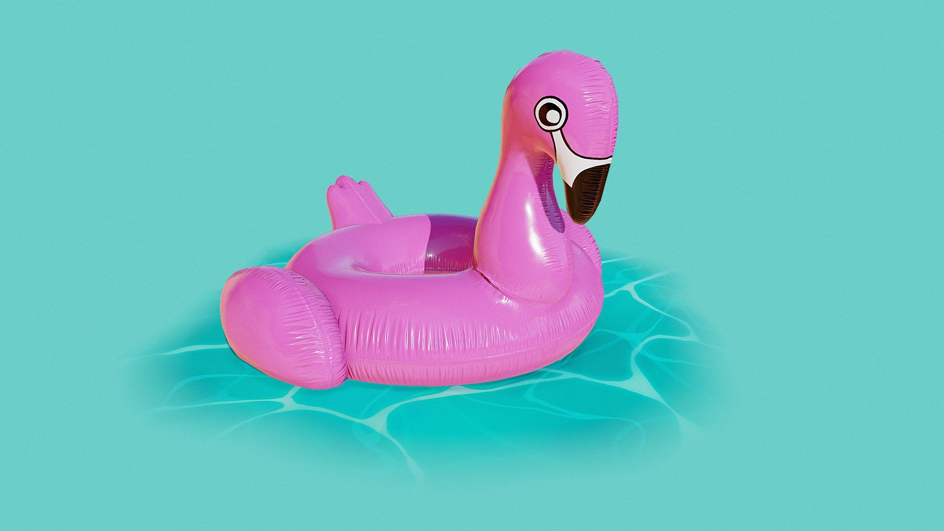 Flamingo Pool Float
Inflatable Flamingo 

Formats
* -Max
* -3DS
* -OBJ
* -FBX - Inflatable Flamingo - Buy Royalty Free 3D model by msanjurj 3d model