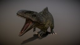 Acrocanthosaurus Animated (GameReady)