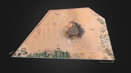 Gebel Barkal sudan, uav3dmodeling-uav-drone-photogrammetry, metashape, blender, archaeology