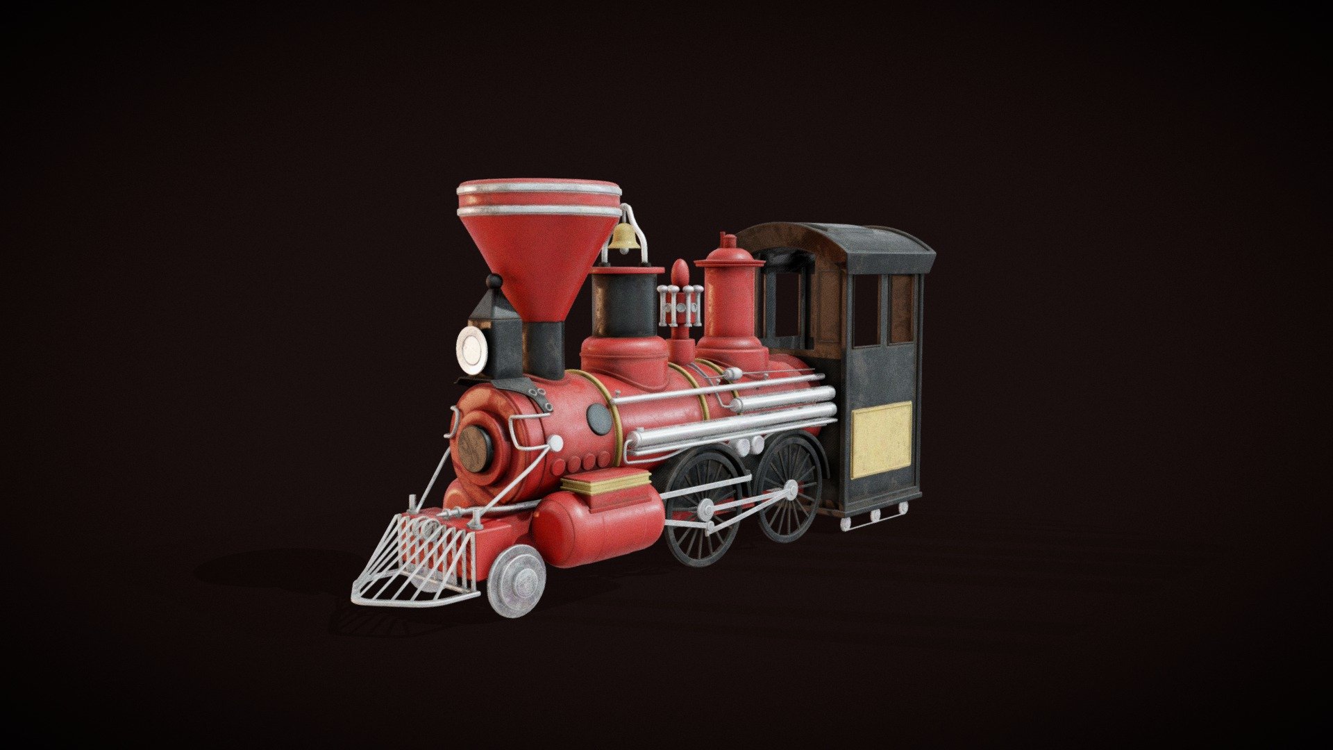 A train toy made in blender and textured in substance painter, hope you like it :) - Train Toy - Buy Royalty Free 3D model by sakislaspas 3d model