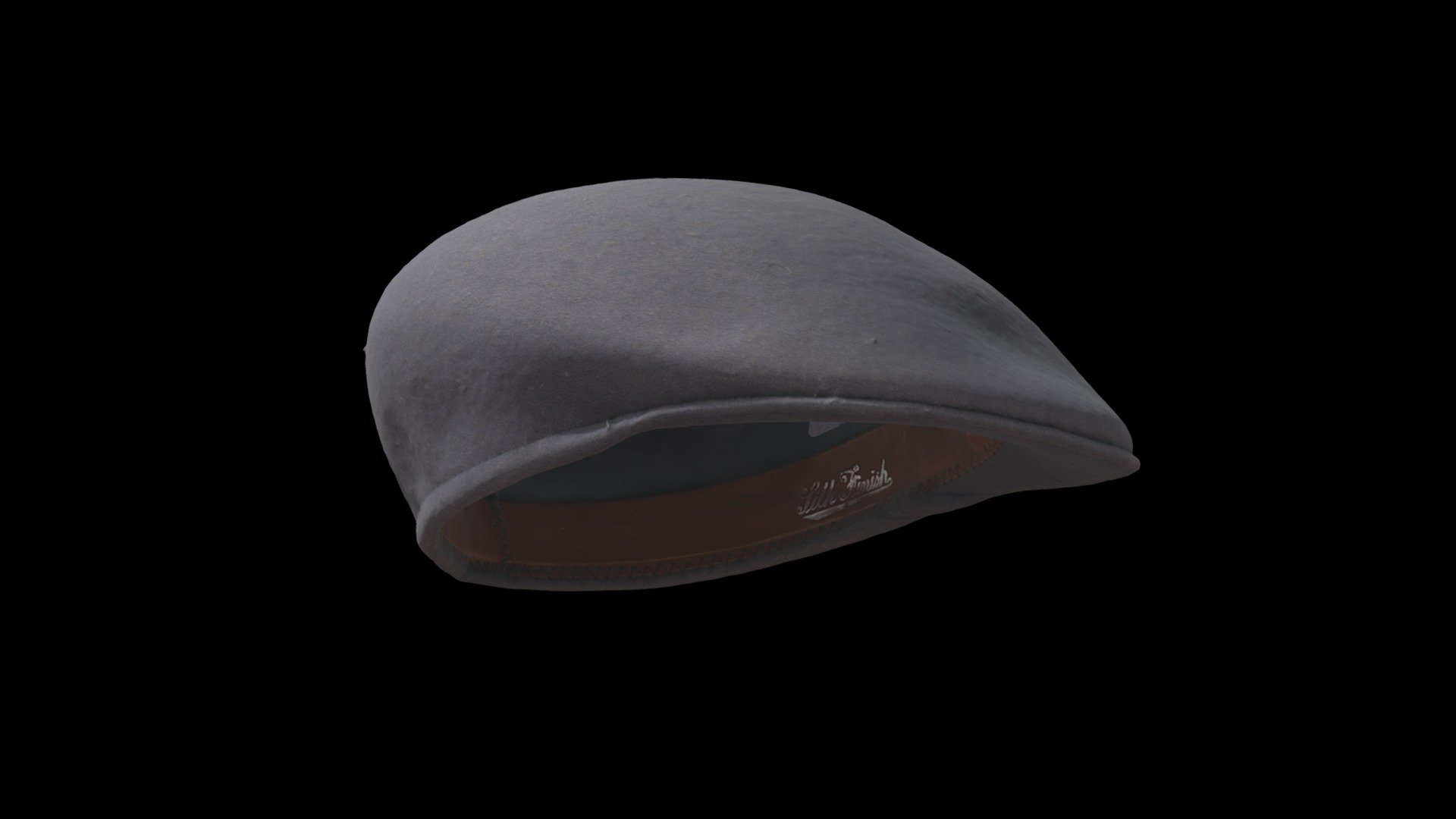 Scanned model of a flat cap - Flat Cap - Download Free 3D model by kevjumba (@kevinmullin99) 3d model