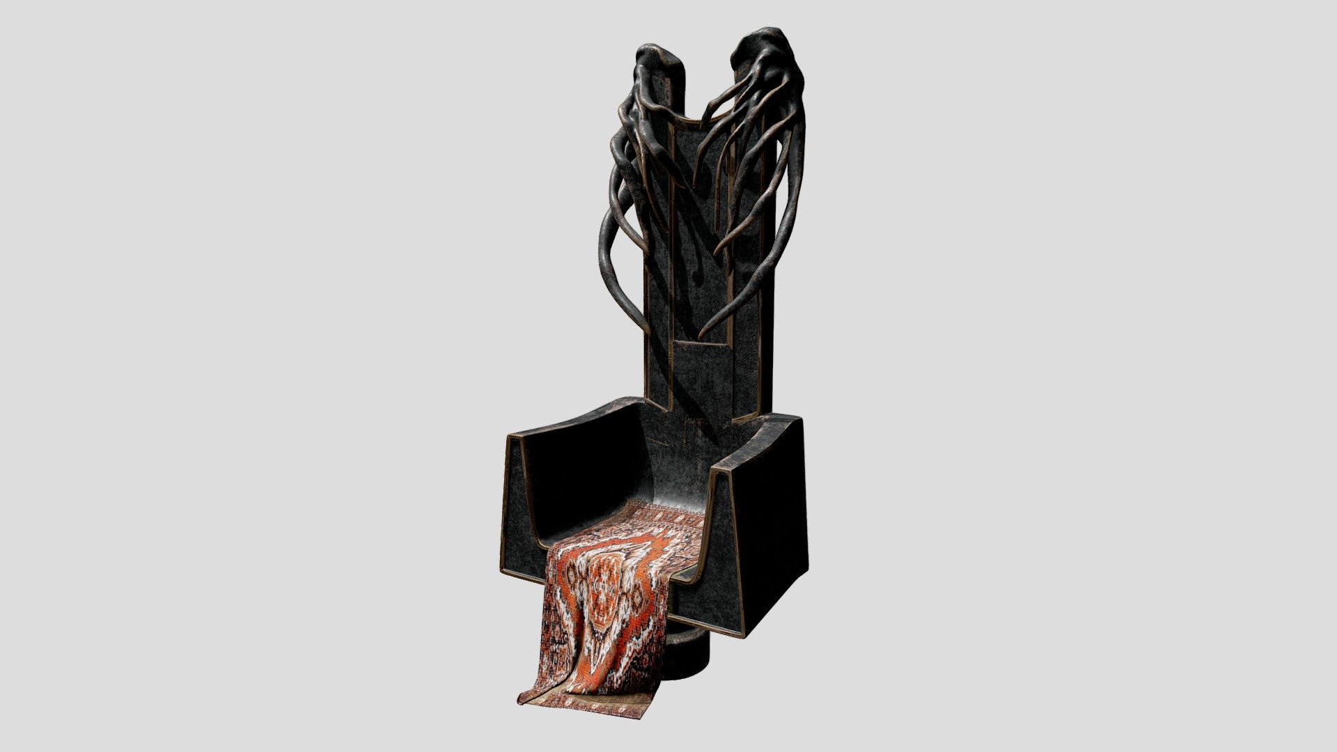 Model created on c4D, textures on substance painter, rendered with Octane renderer

If you enjoy this Model please leave a review or any kind of feedback in the coments. Please mention when you use the model

Hight Poly model

4K png textures

4 versions : FBX, OBJ, STL, GLTF

thank you ! - Throne - Buy Royalty Free 3D model by Noonckat 3d model