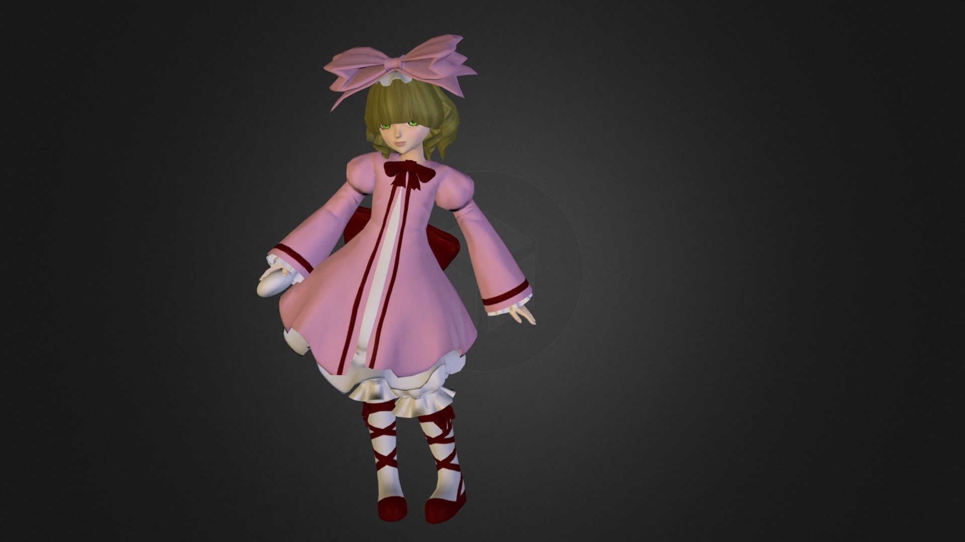 Hina Ichigo of Rozen Maiden - Hina Ichigo - 3D model by NyaharoSensei 3d model