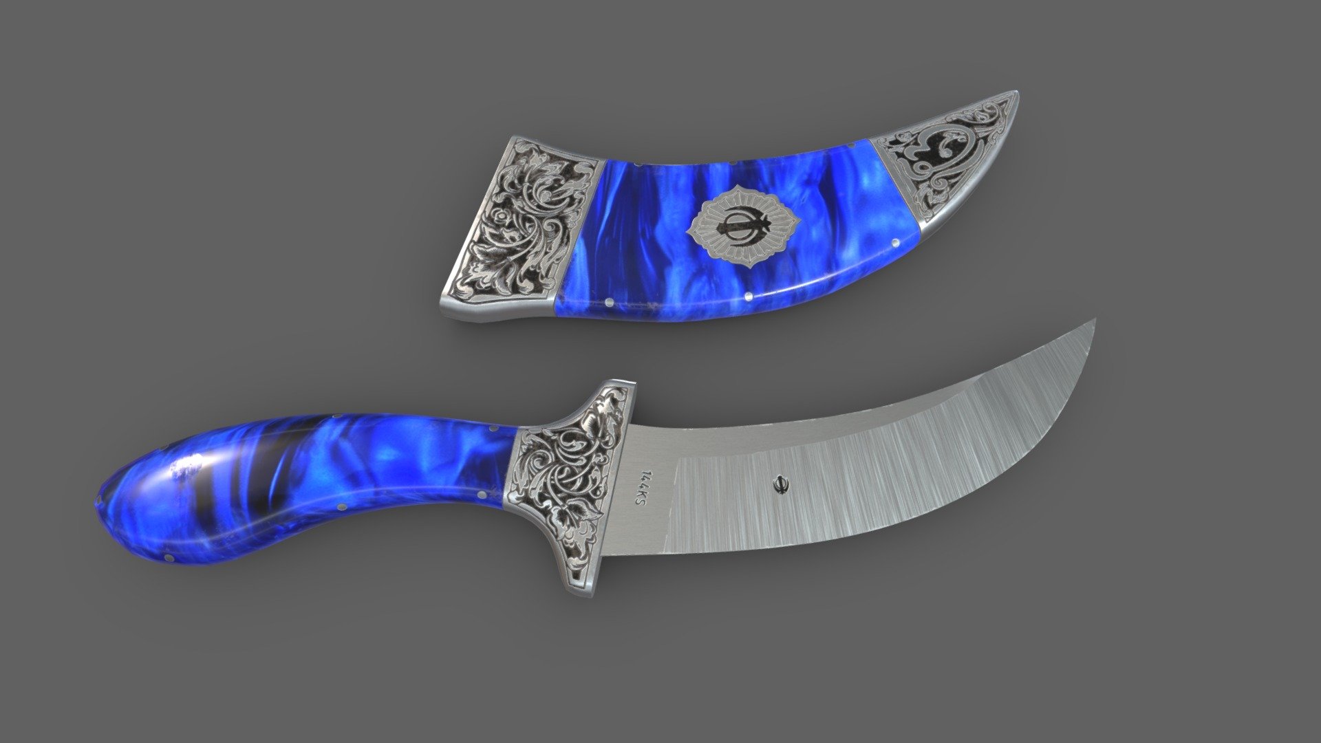 Hi, I'm Frezzy. I am leader of Cgivn studio. We are finished over 3000 projects since 2013.
If you want hire me to do 3d model please touch me at:cgivn.studio Thanks you! - Kirpan Sword Low Poly PBR Realistic - Buy Royalty Free 3D model by Frezzy3D 3d model