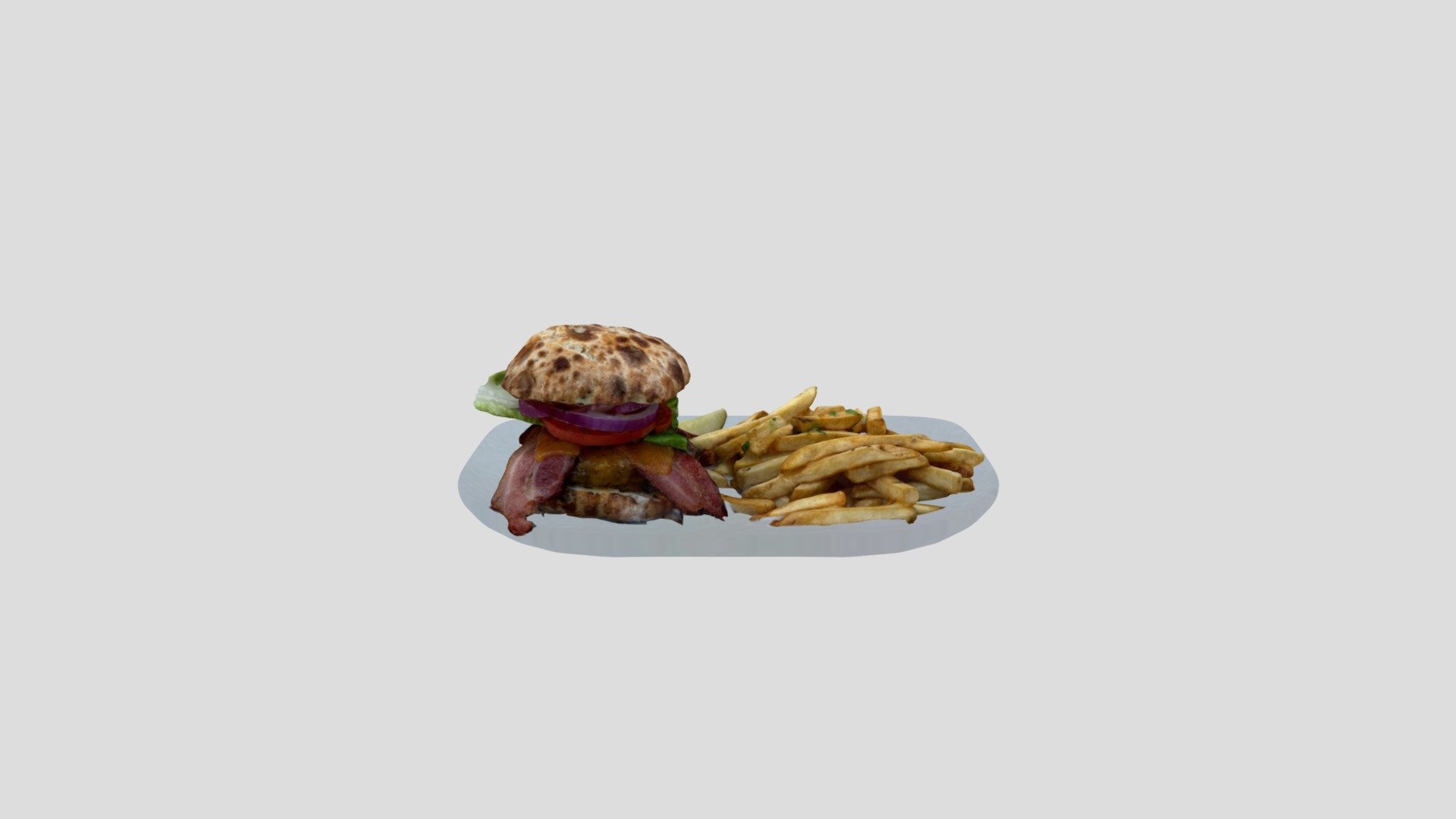 TheVillageCheeseburger1 - 3D model by Augmented Reality Marketing Solutions LLC (@AugRealMarketing) 3d model