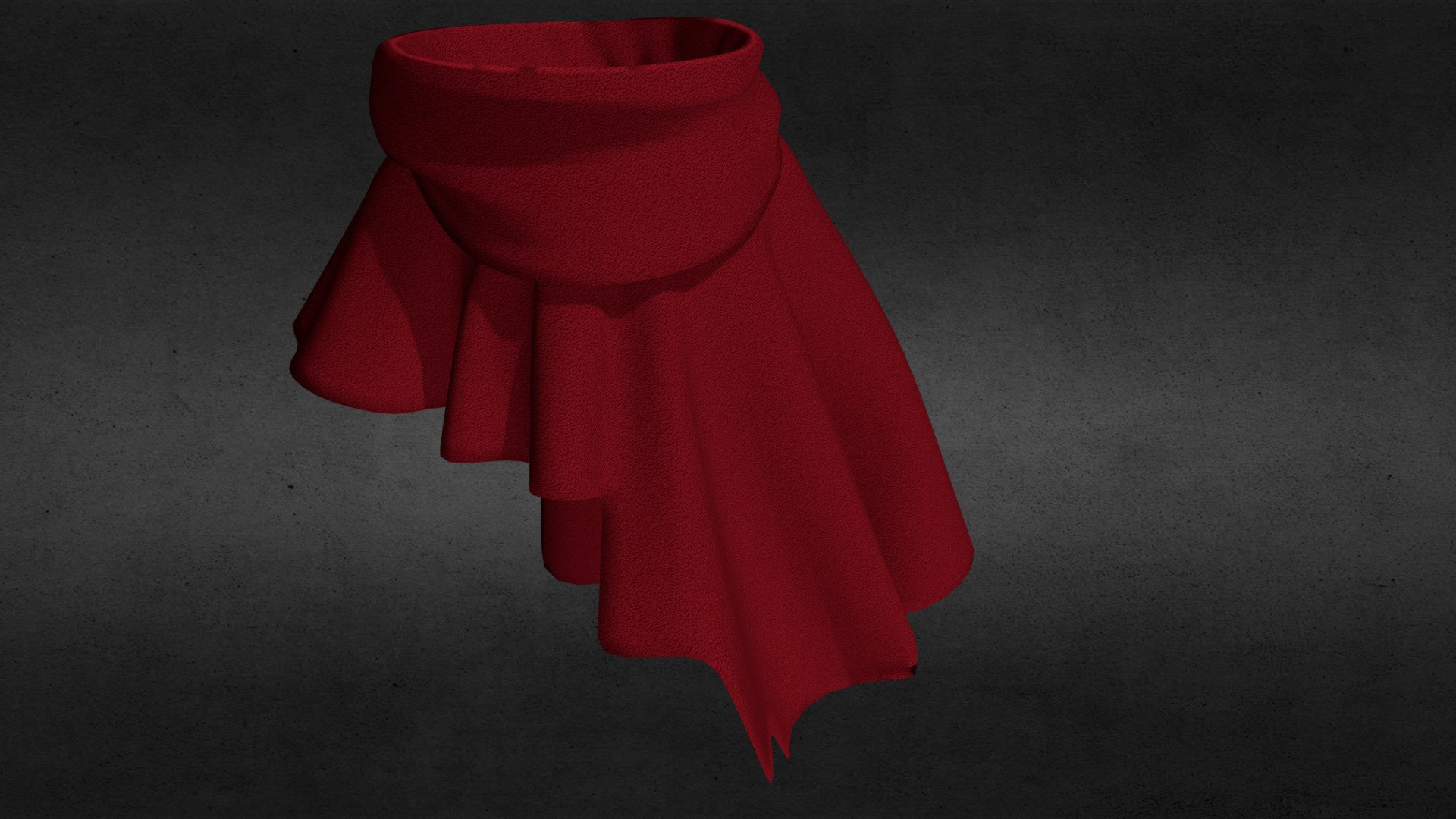 A halfcape. Think of it as a very overzised scarf. :P Feel free to use it. ^^ - Halfcape Soft - Download Free 3D model by madsstensrud 3d model