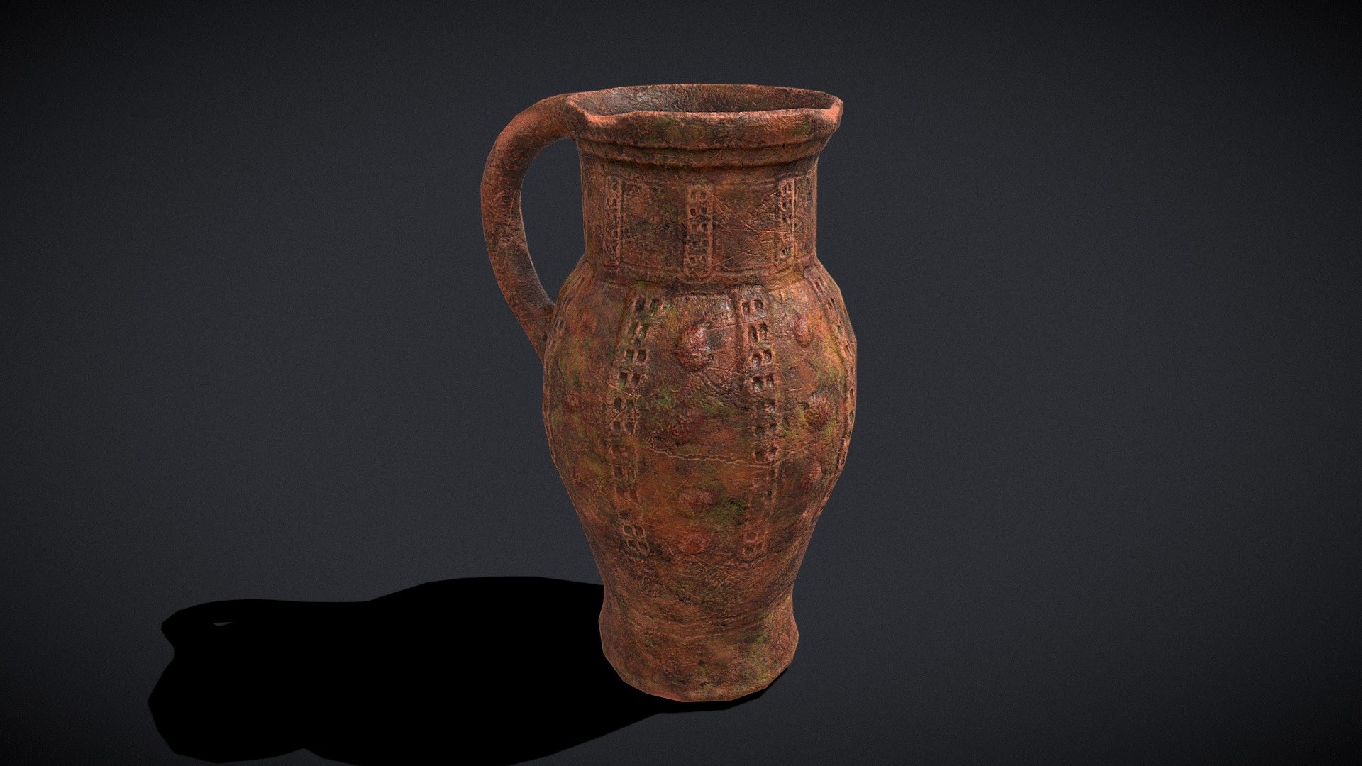 Rouen Ware Jug
VR / AR / Low-poly
PBR approved
Geometry Polygon mesh
Polygons 1,433
Vertices 1,052
Textures 4K PNG - Rouen Ware Jug - Buy Royalty Free 3D model by GetDeadEntertainment 3d model