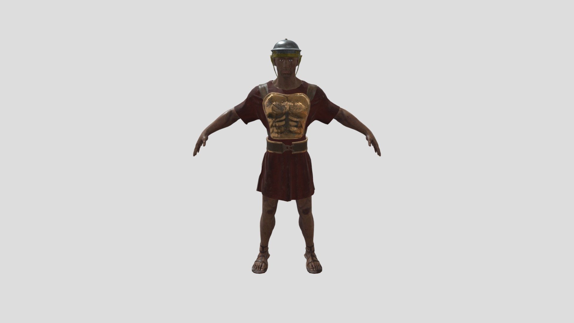 Roman Soldier - 3D model by josemdelga2 3d model