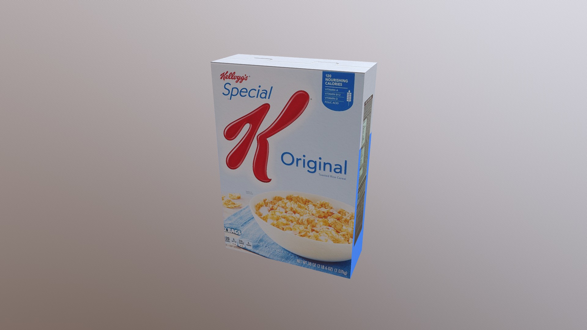 &ndash;ENGLISH
&ldquo;Special-K Cereals - Cereales Special-K - 3D model by Forteskun 3d model