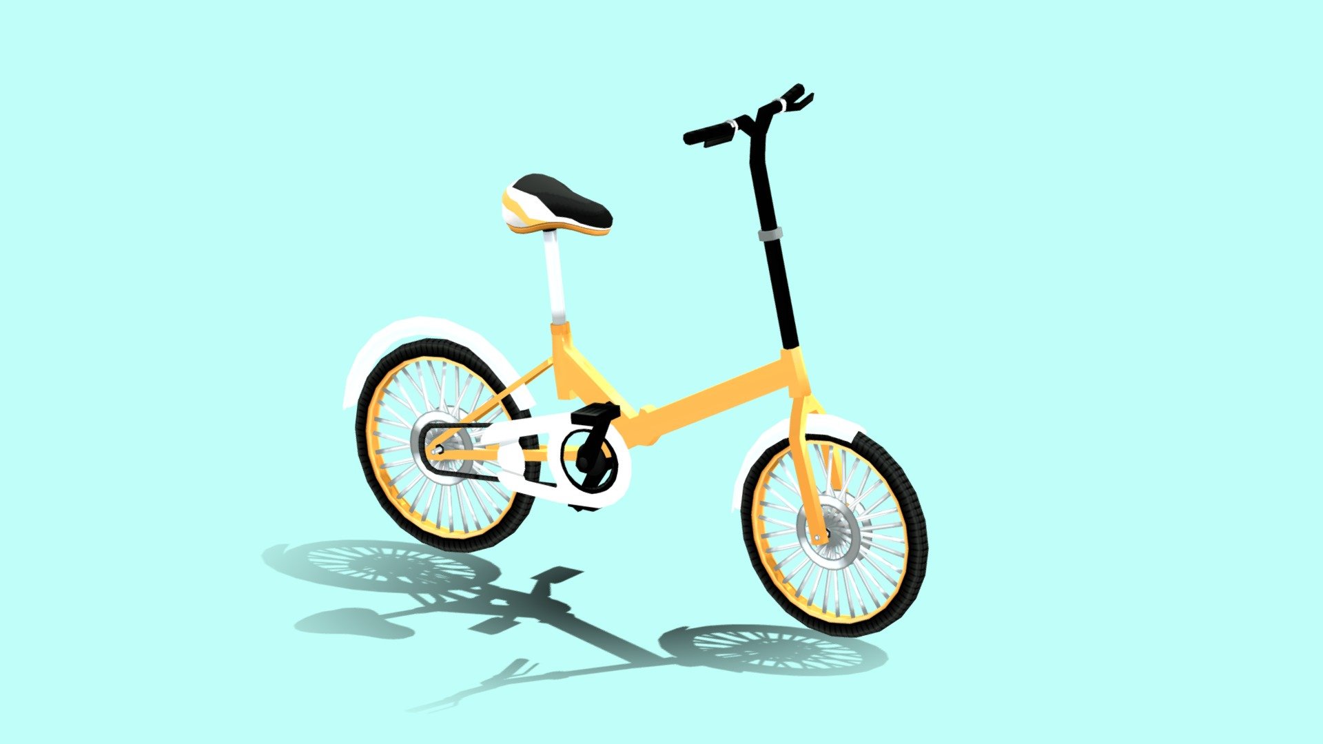 Model Bike MSJ Lowpoly - 3D model by Mailny Sama (@miku55120) 3d model