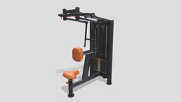 Back swing machine gym, equipement, fitness-machine, fitness-equipment