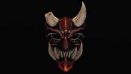Mask of Defeat quixel, midpoly, ue4, 2048, game, blender, pbr