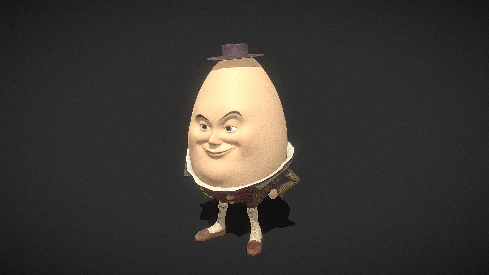 Modeling in blender and zbrush
Texturing in substance painter
If you like it, leave a comment and like it thank you ;) - Humpty - Buy Royalty Free 3D model by mahdikey1loo 3d model