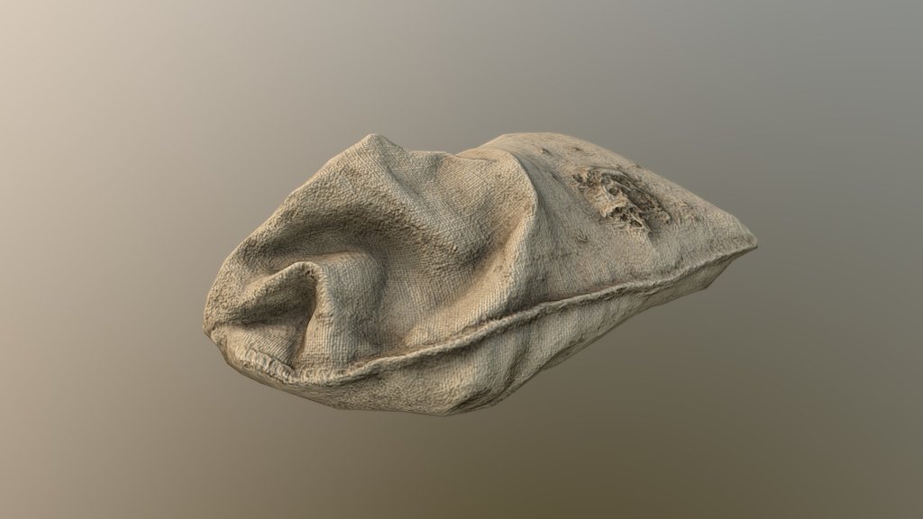 Single sandbag part of the Sandbag Singles Unreal package package.

Large texture size, you might need to wait a moment for textures to load properly 3d model