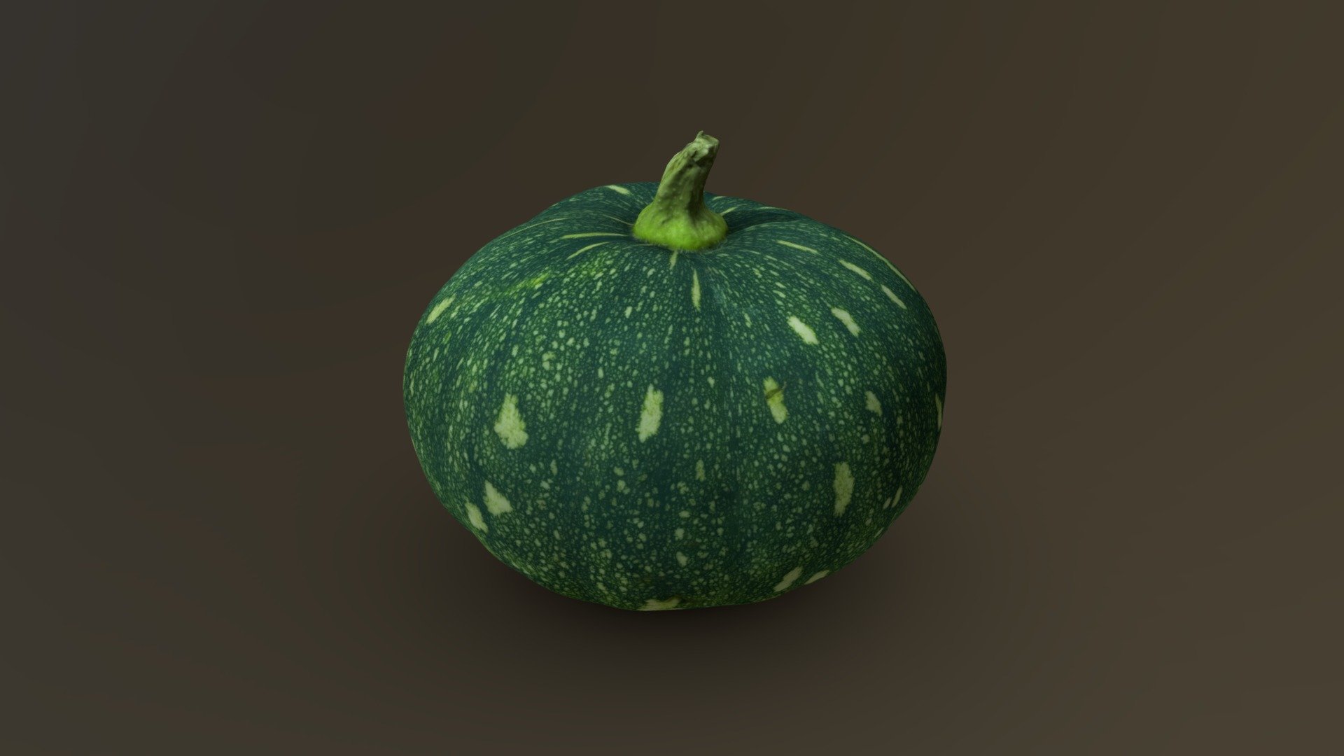 Model of a kabocha squash, 3D scanned from a real vegetable including the original texture (at 4096 x 4906 resolution) 3d model