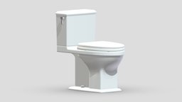 Connelly Two-Piece Toilet room, modern, bathroom, bath, cast, shower, nexus, classic, toilet, tub, vr, ar, toto, rest, iron, freestanding, restroom, clayton, toilets, soaker, 3d, design, air, concept, interior, washlet, amies