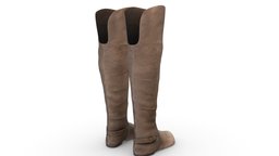 Female Over Knee Flat Fashion Boots