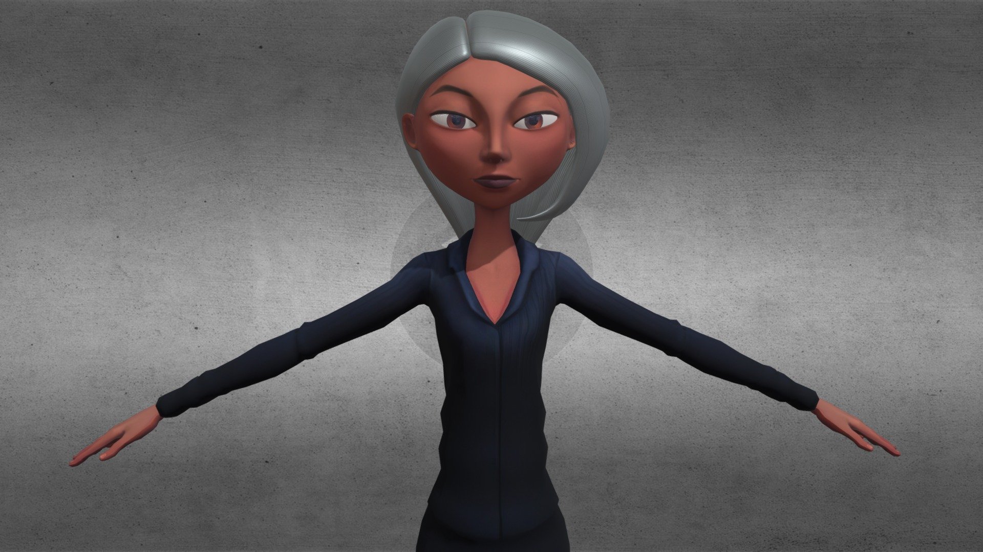 Mirage The incredibles - 3D model by QuietFox (@TheQuietFox) 3d model