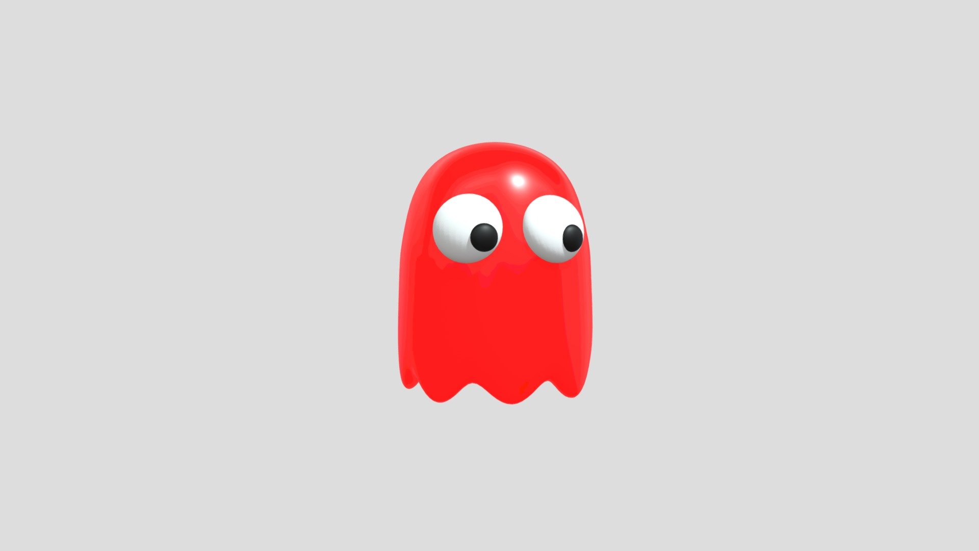 Ghost from Pac-Man - Pac-Man Ghost - 3D model by The_T-Bone 3d model