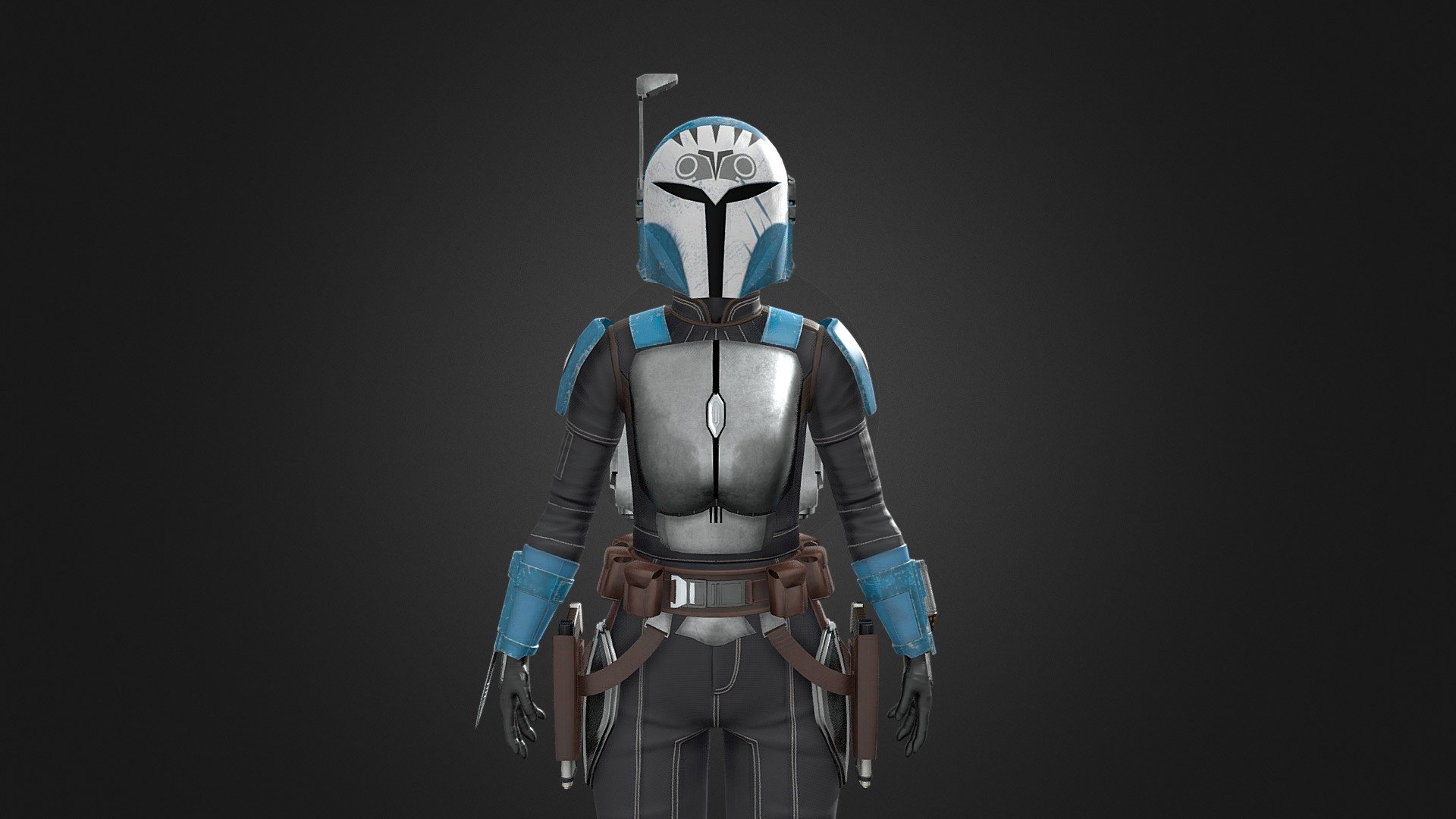 Star wars
a member of the Death Watch, a terrorist faction of Mandalorians who wish to restore the ancient warrior ways of their planet, Mandalore - Bo Katan Kryze - Buy Royalty Free 3D model by Julliani 3d model