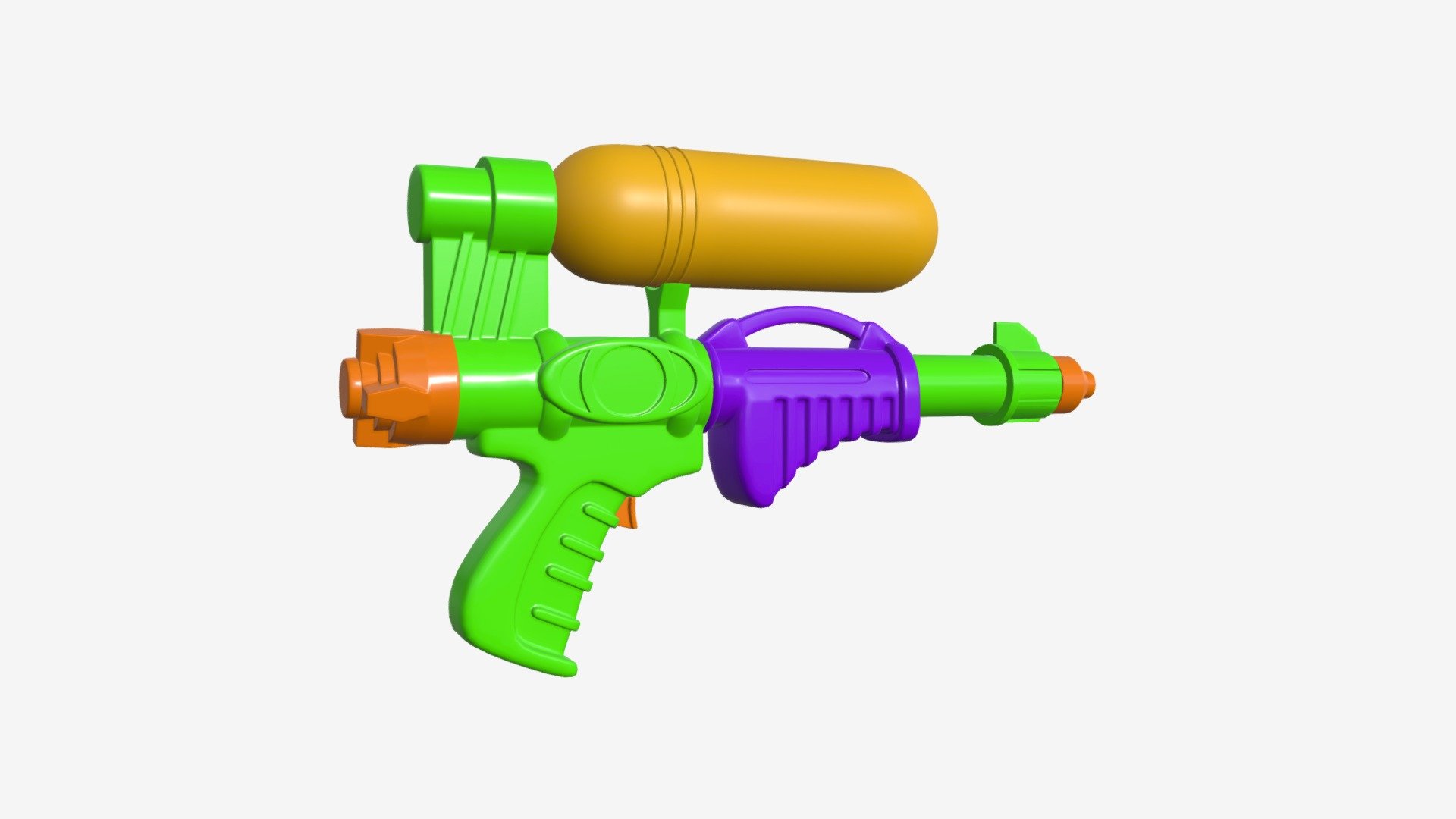 water gun toy - Buy Royalty Free 3D model by HQ3DMOD (@AivisAstics) 3d model