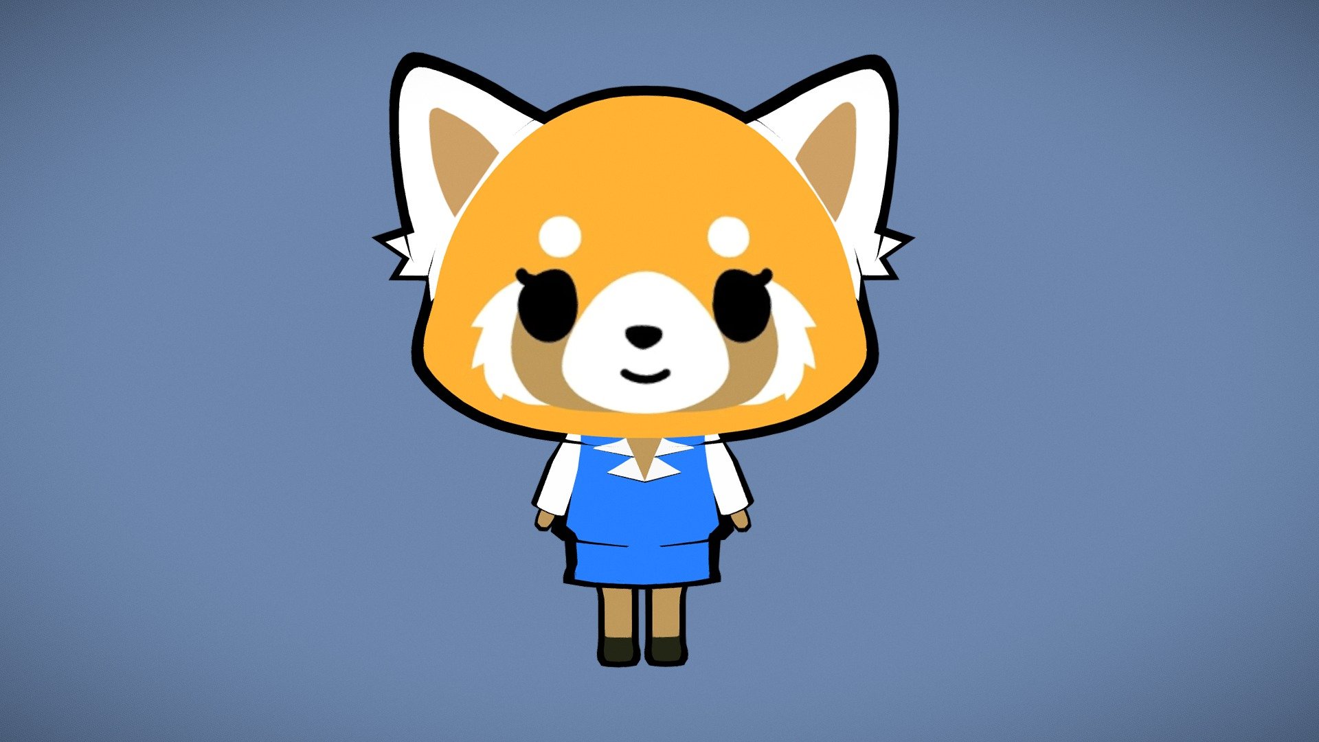 Model made in Blender, texturized in Substance Painter.
First time I try some cartoon character!

Aggretsuko belongs to Sanrio - Retsuko - 3D model by vicpirona 3d model
