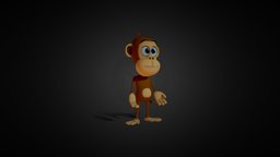 UMC Monkey Animation rigging, vr, ar, umc, ectenic, maya, animation