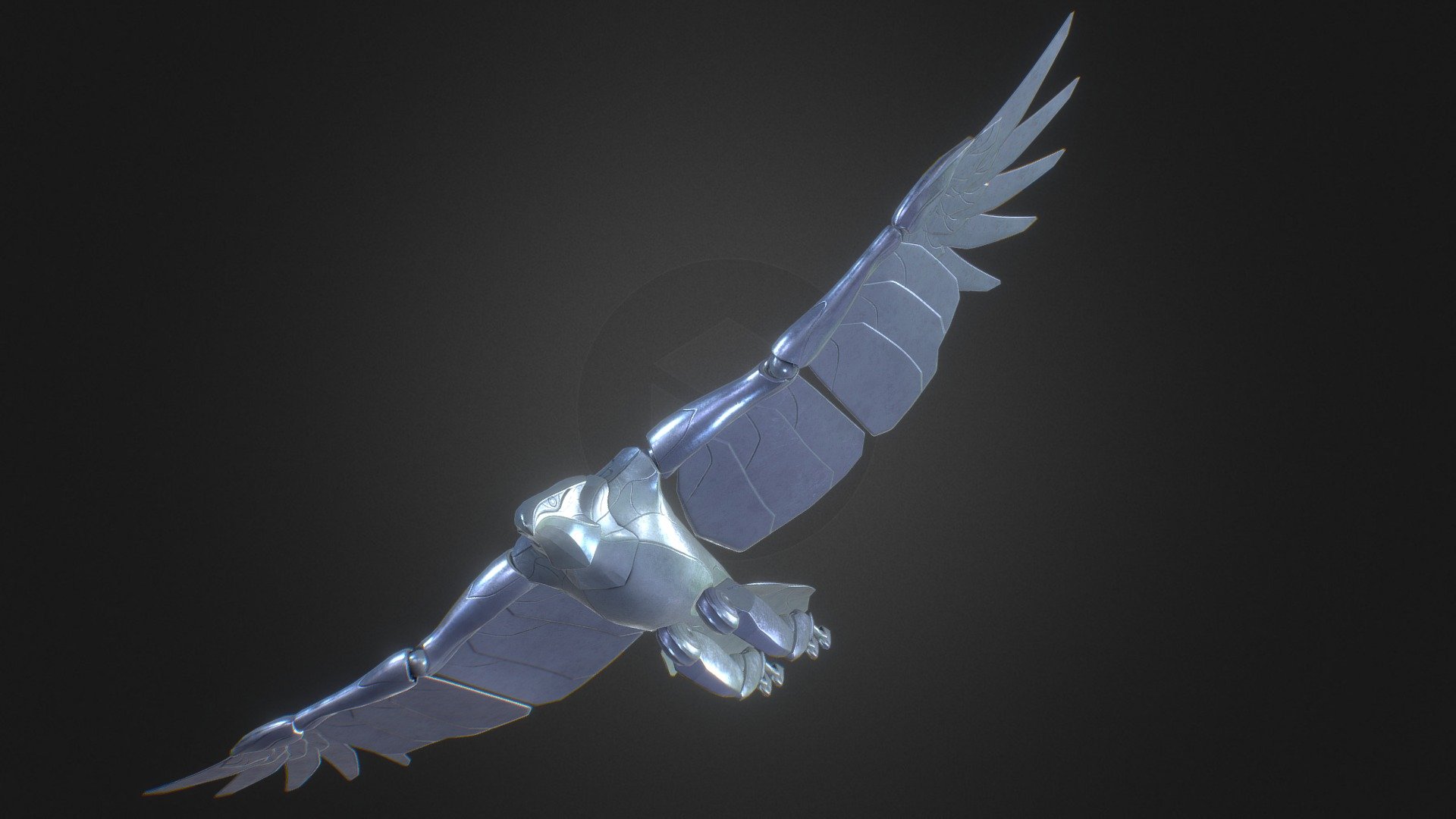 Eagle - Ice Quest - 3D model by TheXRProject (@myoken) 3d model
