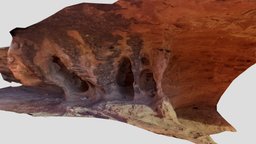 Sandstone Erosion Pattern sandstone, erosion, photogrammetry, 3dscan, highpoly