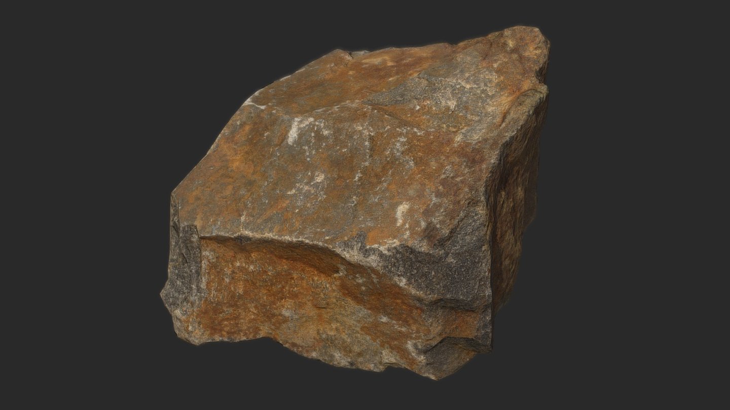 Low poly stone model based on scan data. Ready to use for architecture visualization, matte painting and realtime projects

-Texture size 4096*4096 (diffuse, normal, ambient occlusion and cavity map) - Stone - 3D model by kanistra 3d model
