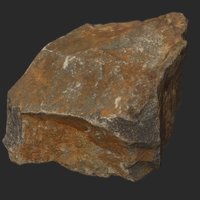 Stone mountain, boulder, photogrammetry, scan, stone, rock
