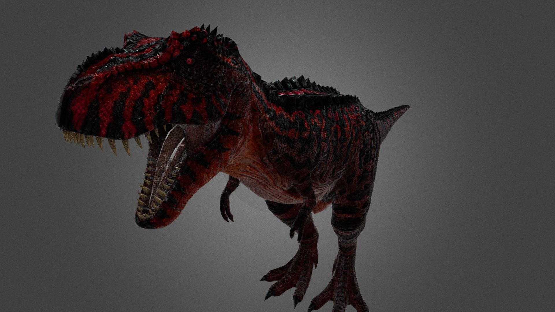 mail: wwwtahirorucu@gmail.com - T-Rex Alpha Rex - 3D model by tahiroruc 3d model