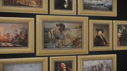 Antique Framed Paintings Collection