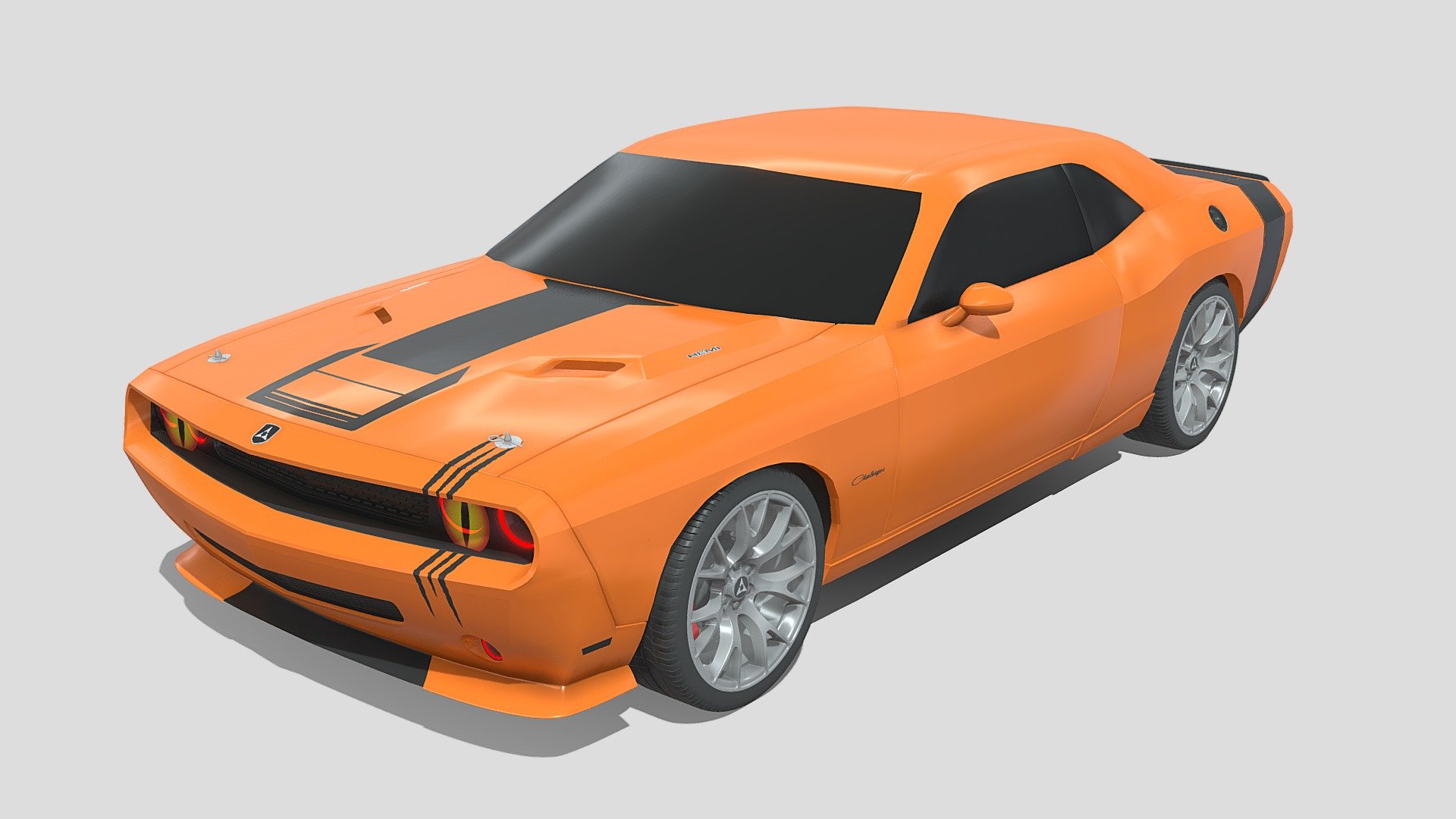 Dodge Challenger GT - 3D model by SHUBBAK3D 3d model