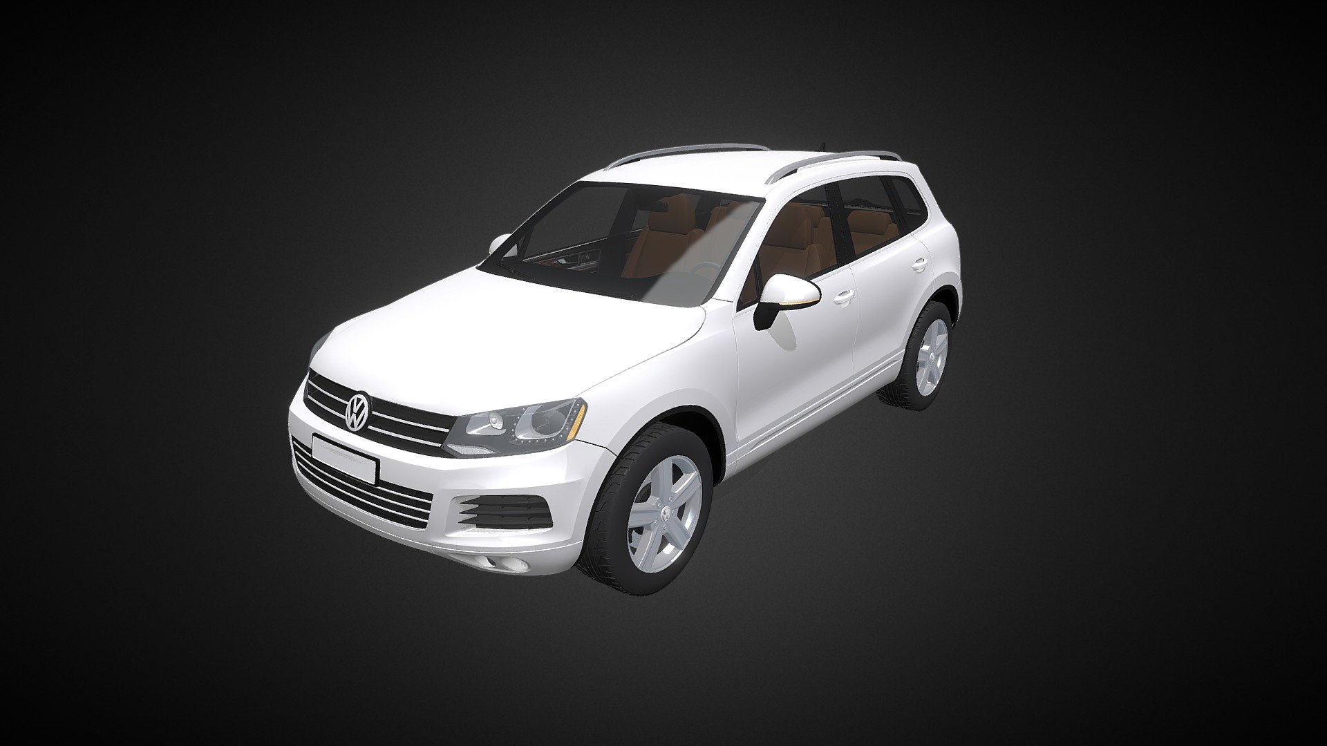 high poly test - model by squir.com - VW Touareg 2011 - 3D model by tobu 3d model