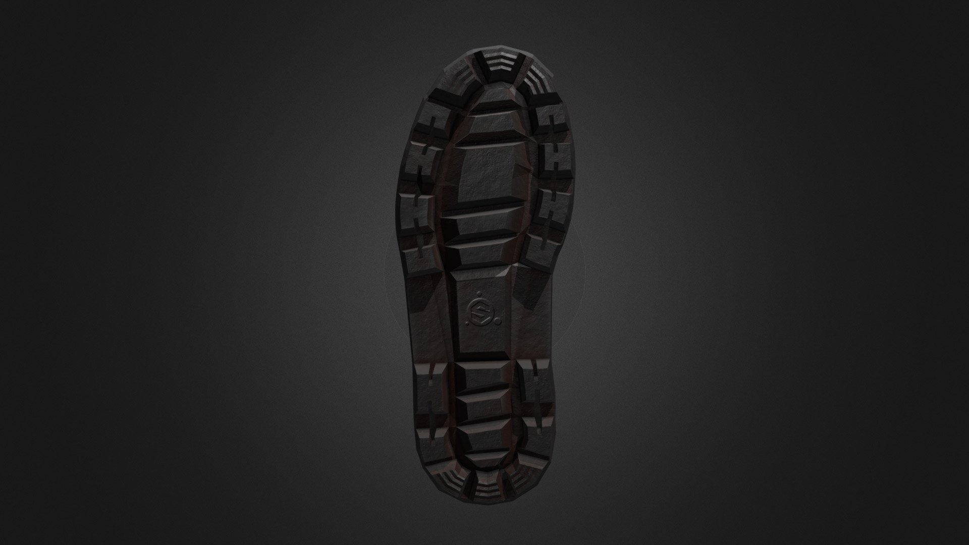 A boot tread for 3d Inktober.

Modelled in Blender, and textured in Substance Painter 3d model