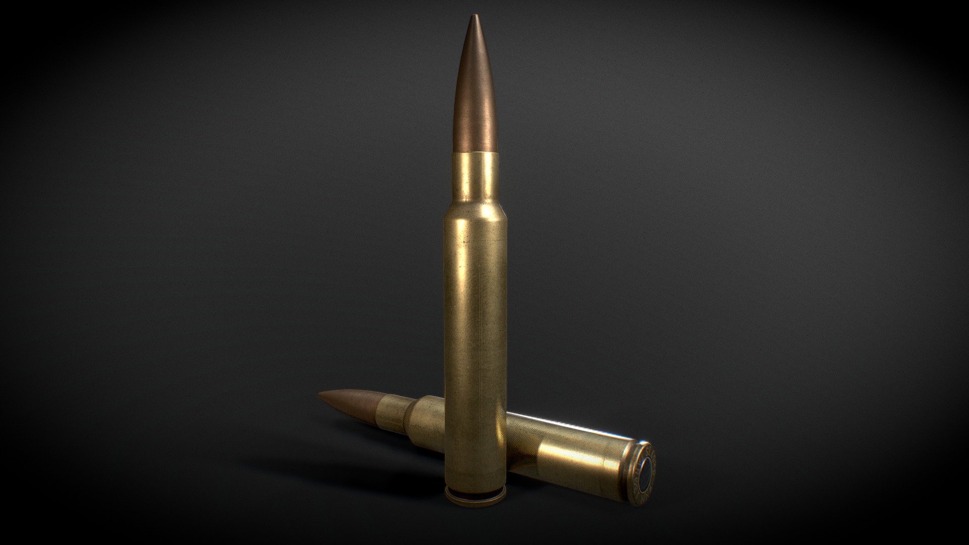 A high-quality model of FNM 8x57mm IS Mauser Ammunition. This model uses one set of detailed 4k textures to achieve a high level of visual fidelity. Check out 4K renders here: https://www.artstation.com/artwork/blP91d - FNM 8x57mm IS Mauser Ammunition - PBR Game Ready - Buy Royalty Free 3D model by ChrisCopeland3D 3d model