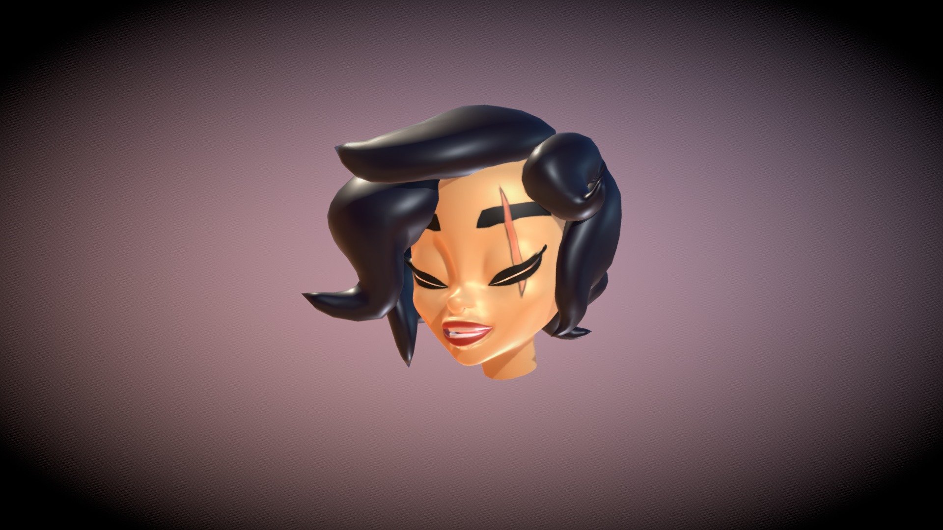Iris lips &tongue - Download Free 3D model by OldGameFan 3d model