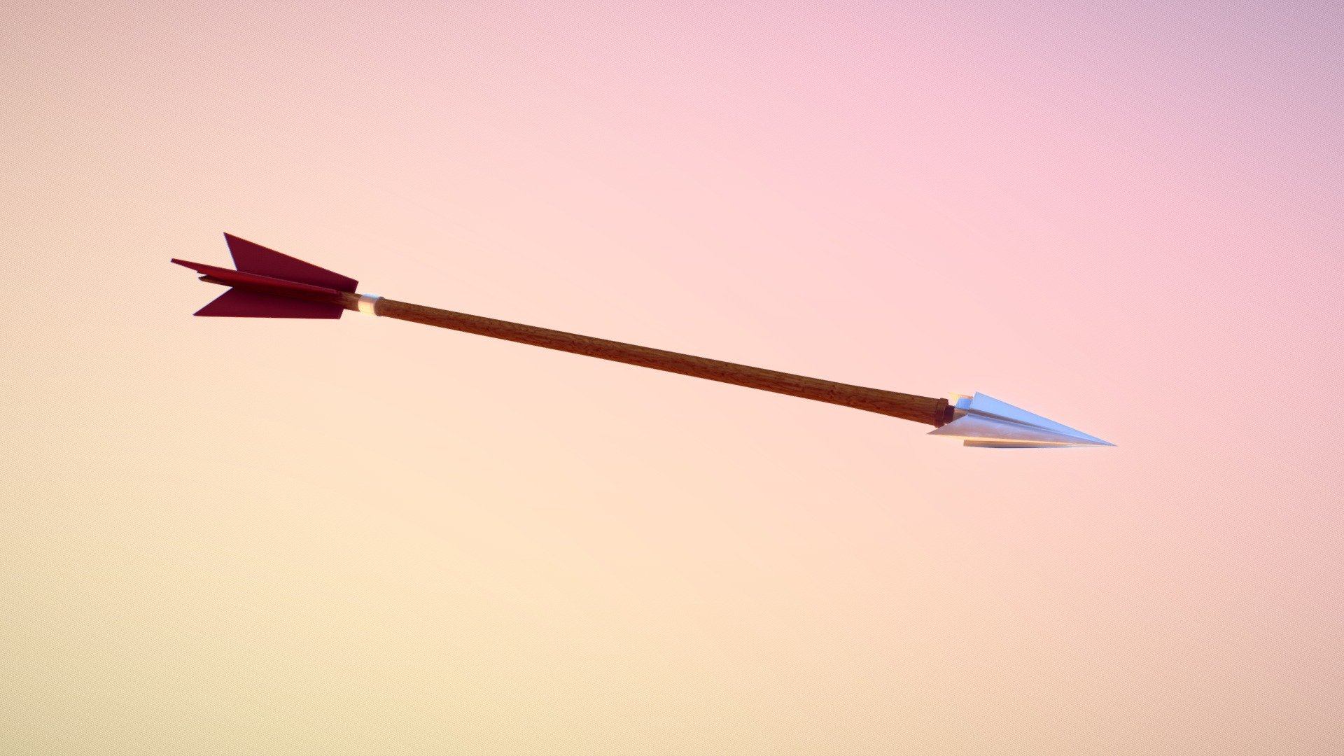 Arrow for school! &lt;3 - Arrow - Download Free 3D model by Gwappa 3d model