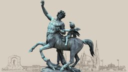 Kentaur centaur, eros, furietti, greek-mythology, horse, man, vienna-3d, vienna-heritage