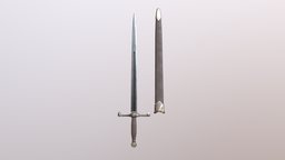 Medieval Templar Knight Sword