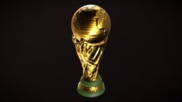 World Cup Trophy world, football, soccer, trophy, worldcup, fifa, noai